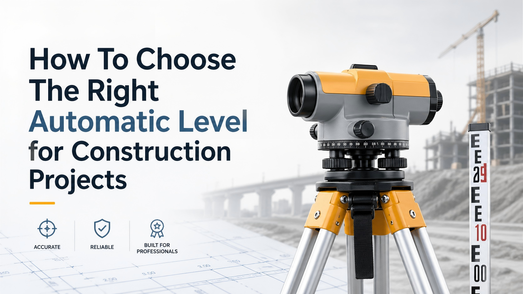 كيفية اختيار المستوى التلقائي المناسب لمشاريع البناء