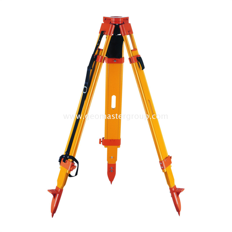 ترايبود خشبي (ثقوب اليد الثلاثية ، قفل مزدوج)