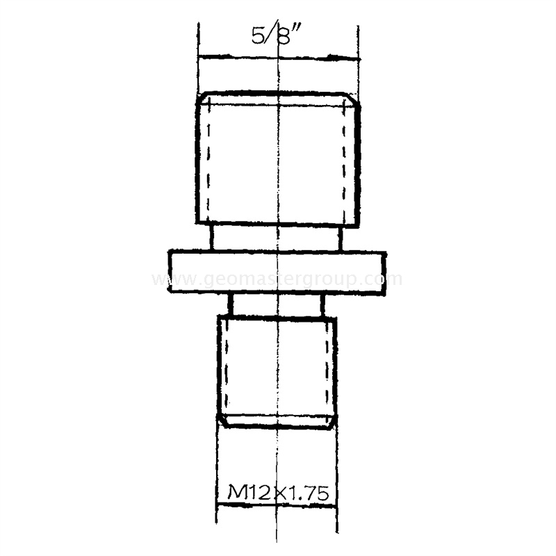 محول عمود المنشور (M12-5/8')