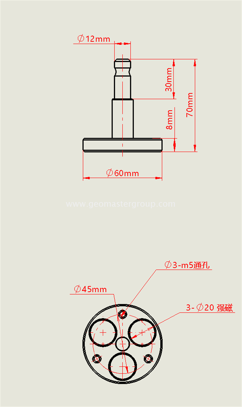 حامل مغناطيسي ثابت