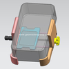 GPS Power Bank Bracket (عمق التثبيت: 48 مم ؛ عرض التثبيت 55-100 مم)