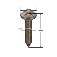 مسمار المسح الفولاذي (50 مم)