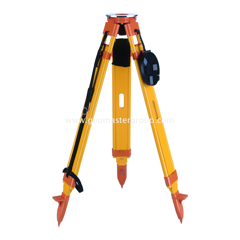 ترايبود خشبي (رأس مستدير ، رافعات سريعة)